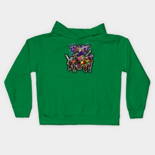 Tmnt abstract design Kids Hoodie